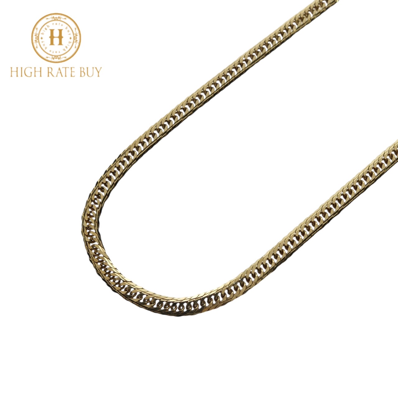 楽天市場】【極美品】喜平ネックレス K18 18金 750 6面ダブル