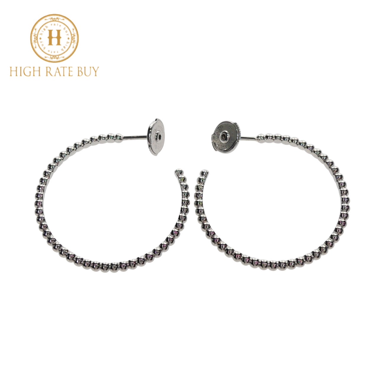 楽天市場】ヴァンクリーフ＆アーペル ペルレ ゴールドパール フープ