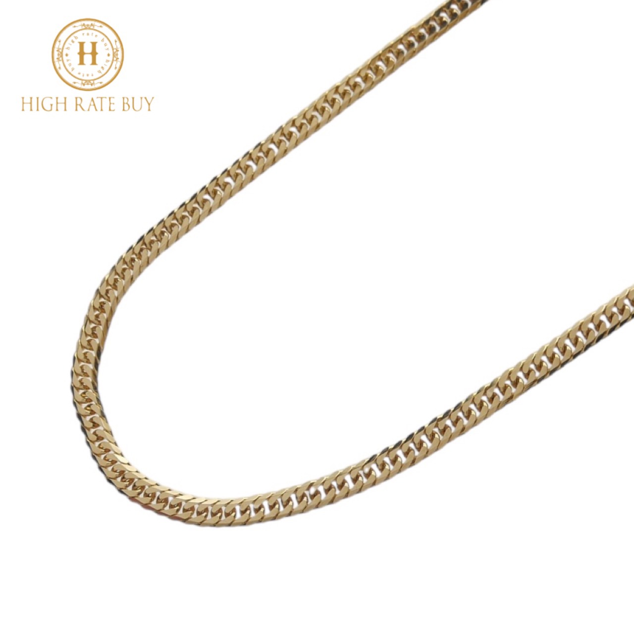 【新品】喜平ネックレス K18 18金 750 6面ダブル 20.5g 60cm 3.4mm キヘイ チェーン 金ネックレス 造幣局検定マーク 20g 50cm メンズ アクセサリー