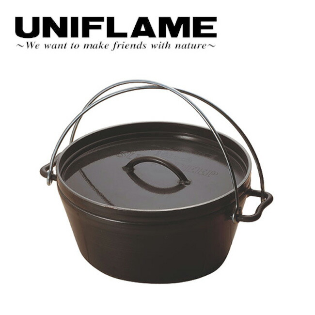 ●UNIFLAME　ユニフレーム UFダッチオーブン10インチ 660942 【ダッチオーブン 鍋 アウトドア キャンプ】