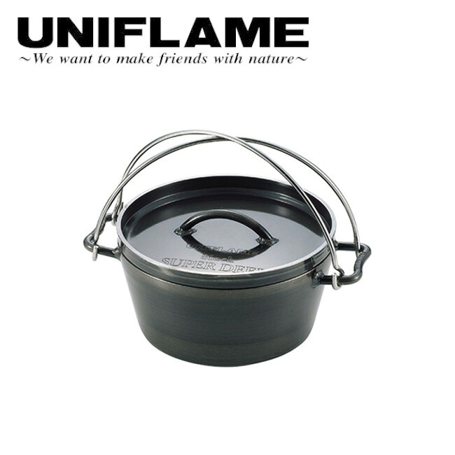 ●UNIFLAME　ユニフレーム UFダッチオーブン8インチ 660935 【ダッチオーブン アウトドア キャンプ BBQ 料理 調理】