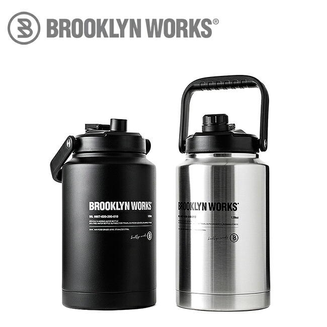 【14日20時～17日9時59分まで使用可能なクーポン配布中】●BROOKLYN WORKS ブルックリンワークス WATERJUG 3.8L ウォータージャグ3.8L 0907-020-200-010 【水筒 ボトル スポーツ アウトドア】