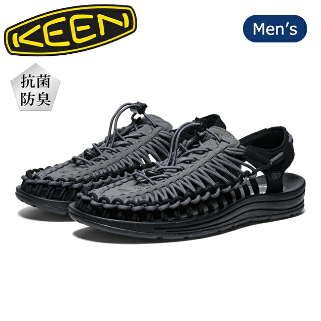 ●KEEN キーン UNEEK ユニーク Magnet/Steel Grey 1028863 【サンダル メンズ アウトドア レジャー 川 海】