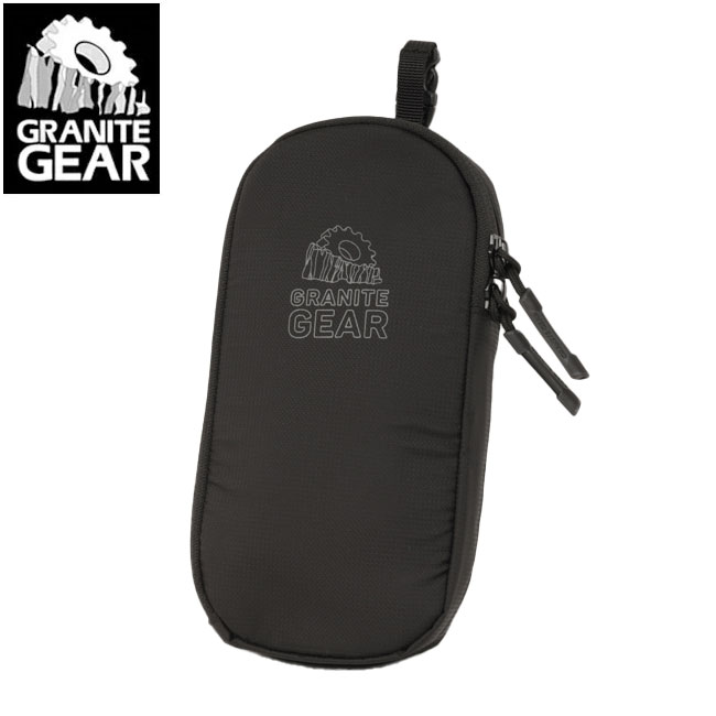 【4/4 20:00～4/10 23:59限定クーポン配布中】●GRANITE GEAR グラナイトギア ADD ON POCKET アドオンポケット Black 2210900086 【 収納 ポーチ アウトドア キャンプ 】【メール便・代引不可】