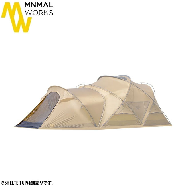 クーポン配布●MINIMAL WORKS ミニマルワークス SHELTER GP VESTIBULE TPU DOOR シェルターGP ベスティビュール用 TPUドア MGSHDO06GP000VU0BK 【 テント タープ シェルターGPベスティビュール専用 アウトドア キャンプ 】|Highball