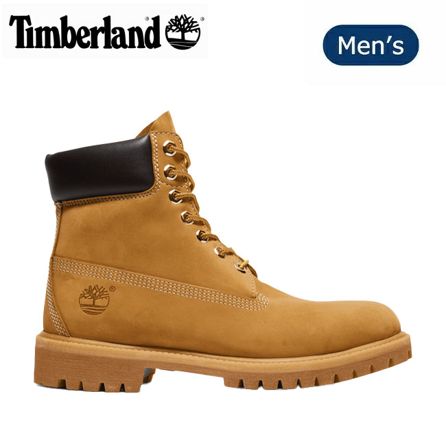 ●Timberland ティンバーランド 6inch Premium Waterproof Boot 6インチプレミアムウォータープルーフブーツ Wheat 110061 【 メンズ アウトドア ウィート イエローブーツ シックスインチブーツ 防水 靴 キャンプ 】｜Highball