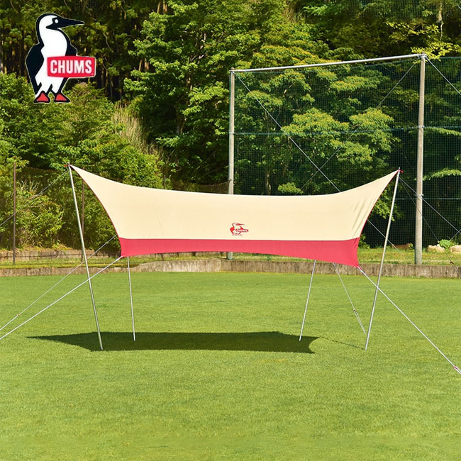 【4/4 20:00～4/10 23:59限定クーポン配布中】●CHUMS チャムス Booby Hexa Tarp ブービーヘキサタープ CH62-1827 【 日除け キャンプ アウトドア 】