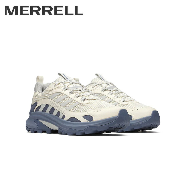 クーポン配布●MERRELL メレル MOAB SPEED 2 VENT 2K SE モアブスピード2べント2ケースペシャルエディション Chalk/Indigo 006969 【 メンズ スニーカー 靴 通気性 ハイキング 軽量 防臭 タウンユース 】｜Highball