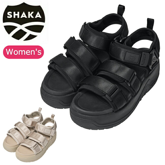 【14日20時～17日9時59分まで使用可能なクーポン配布中】●SHAKA シャカ NEO BUNGY EVOL CHUNKY ネオバンジーエヴォルチャンキー SK-313 【 レディース ウィメンズ 厚底 サンダル スポサン フェス キャンプ アウトドア 】