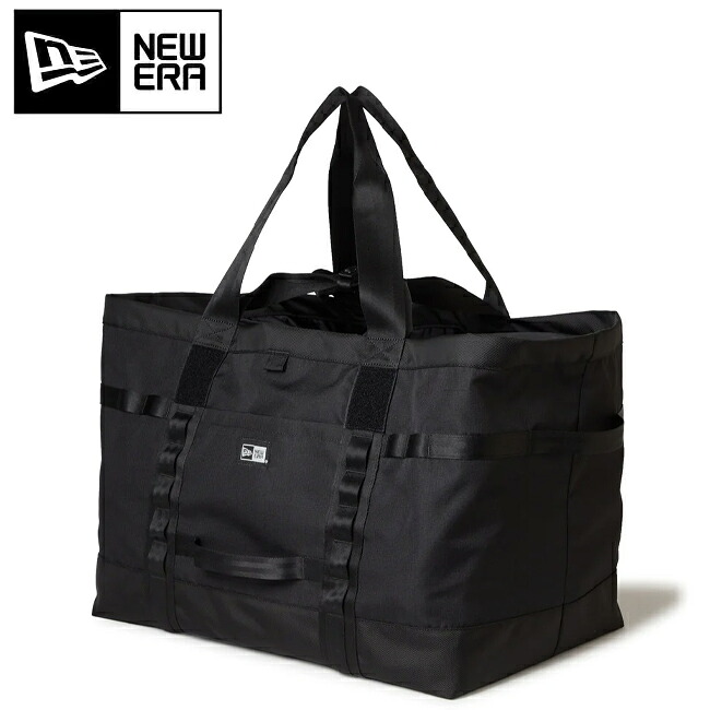 【4/4 20:00～4/10 23:59限定クーポン配布中】●NEWERA ニューエラ フィールド ヒュージ トートバッグ 85L Angler Collection ブラック 14474870 【 カバン ボストンバッグ 大容量 旅行 スポーツ キャンプ アウトドア 】