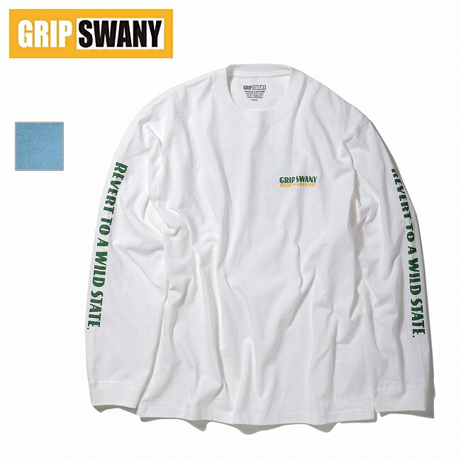 楽天市場】GRIP SWANY グリップスワニー ロンT WHI-02 メンズ 長袖 T