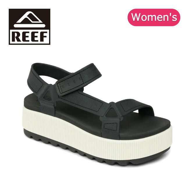 【14日20時～17日9時59分まで使用可能なクーポン配布中】●REEF リーフ WATER REM HIGHER ウォーターレムハイアー Black Vintage CJ6333 【 レディース ウィメンズ スポーツサンダル 厚底 アウトドア 】