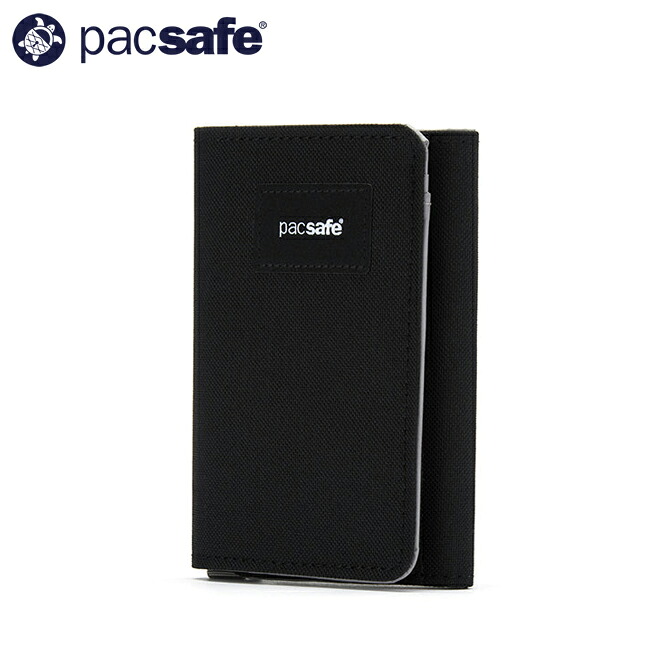 ●pacsafe パックセーフ RFIDトライフォールドウォレット 12970381 【 財布 3つ折り コンパクト 撥水加工 トラベル 旅行 キャンプ アウトドア 】【メール便・代引不可】