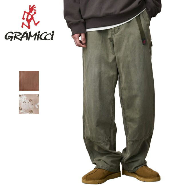【4/4 20:00～4/10 23:59限定クーポン配布中】●Gramicci グラミチ CANVAS WORK PANT キャンバスワークパンツ G5FM-P038 【 ボトムス ロングパンツ キャンプ アウトドア 】