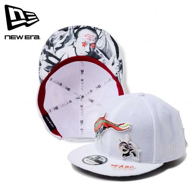 ●NEWERA ニューエラ 9FIFTY TARO OKAMOTO 岡本太郎 パッチ ホワイト 14683772 【 帽子 キャップ アウトドア ユニセックス 】 6,893円