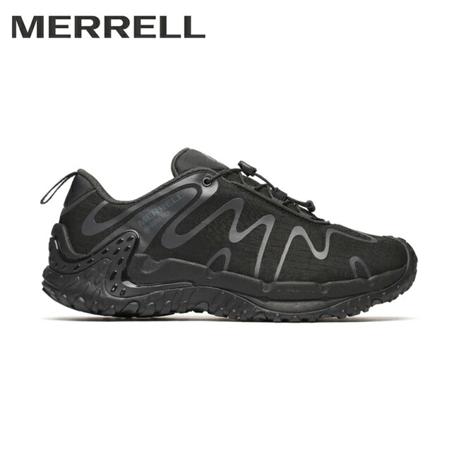 ●MERRELL メレル CHAMELEON REDUX STORM GORE-TEX カメレオンリダックスストームゴアテックス Black/Graphite J2007585 【 ユニセックス スニーカー 靴 軽量 防臭加工 透湿防水 通気性 ハイキング アウトドア 】｜Highball