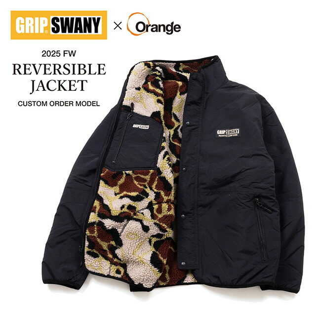 楽天市場】グリップスワニー Grip Swany Reversible Fleece JKT Black