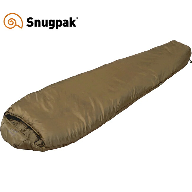 クーポン配布●Snugpak スナグパック ソフティーエリート4 レフトジップ コヨーテタン SP11516CT 【 寝袋 シュラフ 保温 軽量 撥水 防風 通気性 透湿 キャンプ アウトドア 】｜Highball