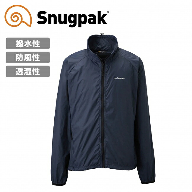●Snugpak スナグパック ベーパーアクティブジャケット S ネイビー SP5857NV-VA 【 アウター 軽量 コンパクト 撥水 防風 透湿 アウトドア 】