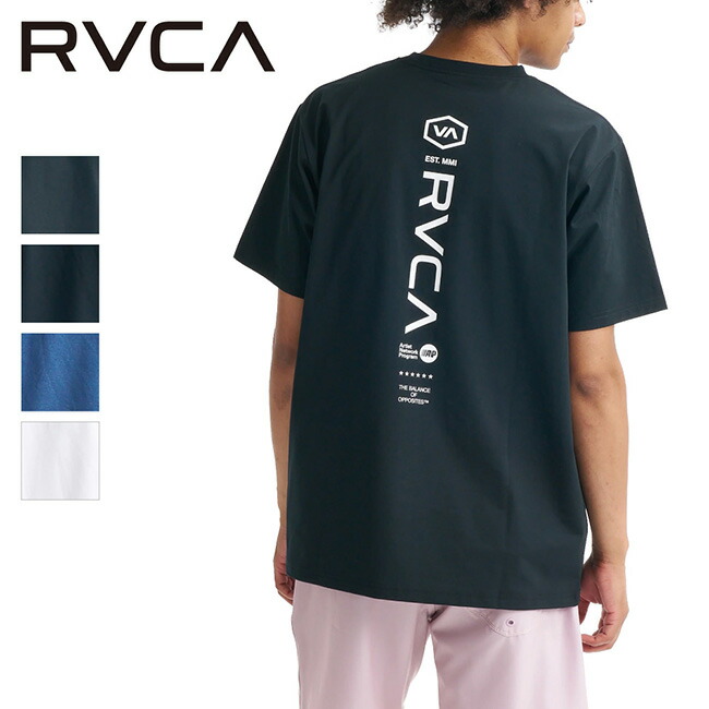 ●RVCA ルーカ RVCA Straight Way ルーカストレートウェイ BG041857 【 トップス 半袖 サーフTシャツ クルーネック ラッシュガード 吸水 速乾 UVカット 耐塩素 ビーチ プール トレーニング アウトドア 】【メール便・代引不可】