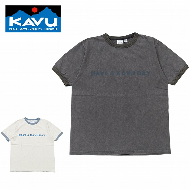 ●KAVU カブー Phrase R-Tee Have フレーズRティーハブ 19822422 【 Tシャツ トップス 半袖 コットン 綿 アウトドア 】【メール便・代引不可】