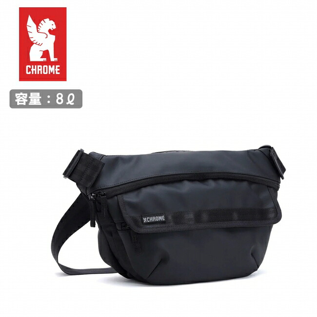 クーポン配布●CHROME クローム Bot Flap Sling 8L ボットフラップスリング8L Matte Black BJ008MABK 【 カバン 肩掛け スリングバッグ タブレット収納 アウトドア 】｜Highball