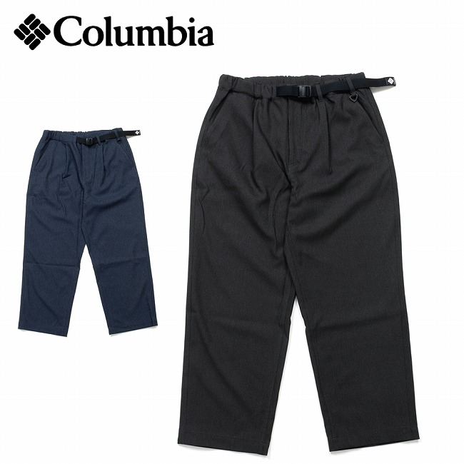 【14日20時～17日9時59分まで使用可能なクーポン配布中】●Columbia コロンビア Joseph Park Wide Pant ジョセフパークワイドパンツ PG5085 【 ボトムス ロングパンツ 軽量 ストレッチ フェイクデニム ウエスト調整 キャンプ アウトドア 】