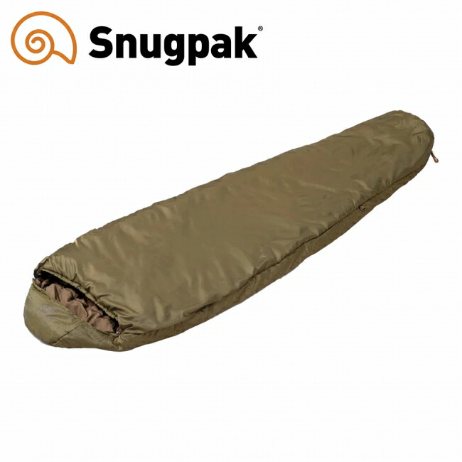 ●Snugpak スナグパック ソフティーエリート3 レフトジップ コヨーテタン SP20029CT 【 寝袋 シュラフ 保温 軽量 撥水 防風 通気性 透湿 キャンプ アウトドア 】
