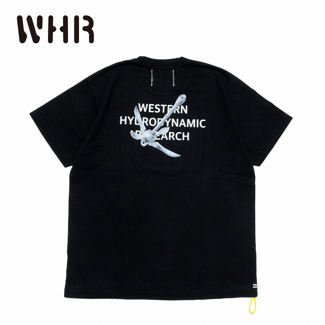 ●WHR ダブルエイチアール ANCHOR TEE アンカーティー MWHR24S8038 【 トップス 半袖 Tシャツ 綿 コットン キャンプ アウトドア 】｜Highball