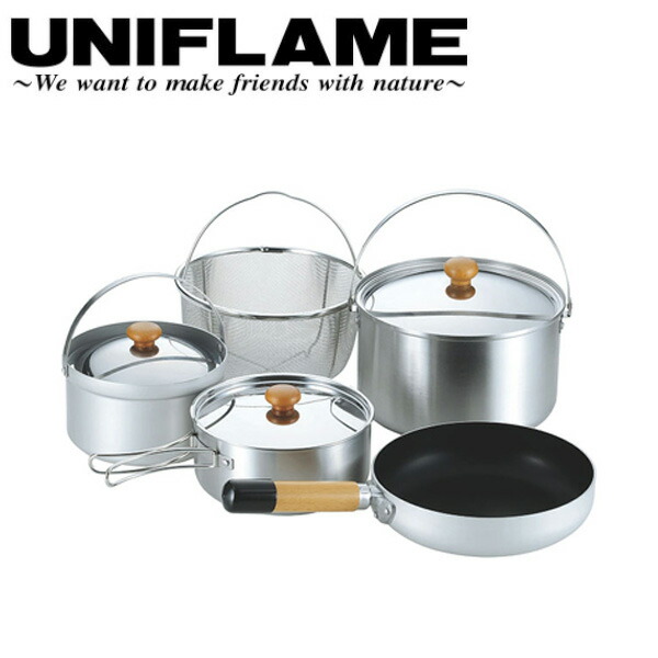 ●UNIFLAME ユニフレーム fan5 duo ファンゴーデュオ 660256 【 料理 調理 クッカーセット スタッキング キャンプ アウトドア 】