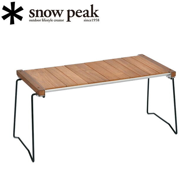 【4/4 20:00～4/10 23:59限定クーポン配布中】●Snow Peak スノーピーク テーブル IGTスリム IGT Slim CK-180 【SP-INGT】【FUNI】【TABL】 アイアングリルテーブル