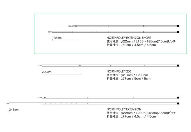 ムラコ NORTHPOLE™ EXTENSIONとNORTHPOLE™ 200 オリジナル 64.0%OFF