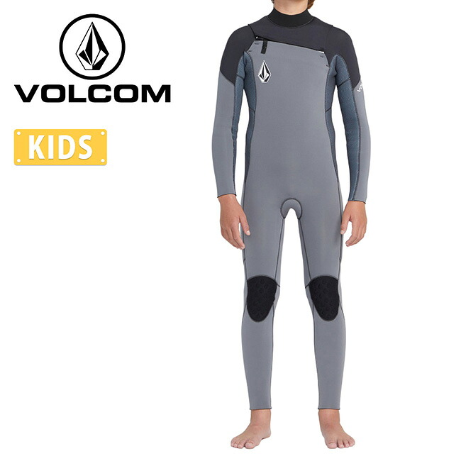 クーポン配布●VOLCOM ボルコム Big Boys Modulator 4/3mm Chest Zip Long Sleeve Fullsuit ビッグボーイズモジュレーター4/3mmチェストジップロングスリーブフルスーツ CHR C9532330 【 キッズ 子ども ウェットスーツ ウエットスーツ サーフ 海 サーフィン アウトドア 】|Highball