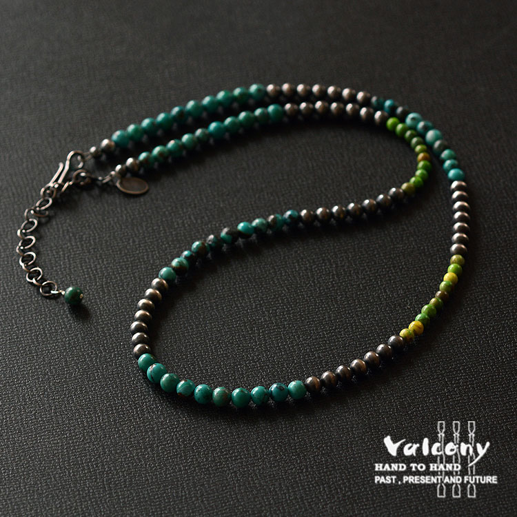 激安特価 楽天市場 ナバホ シルバー ターコイズ ネックレス Navajo Silver Turquoise Necklace ターコイズ シルバービーズ バルコニー Valcony インディアンアクセサリー High Camp Factory Store 早割クーポン Joshuarubenstein Com