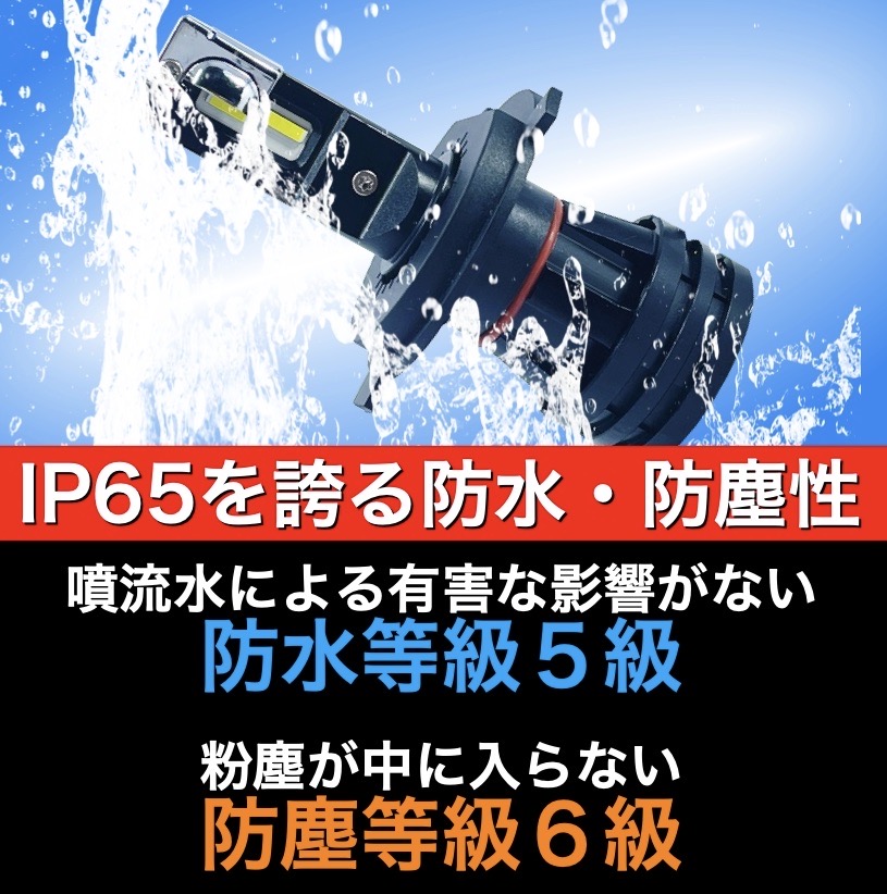 市場 全品ポイントupセール中 Lo パイパワーledバルブ Hi H4 ヘッドライト Led 切替式 冷却電動ファン搭載 バルブ