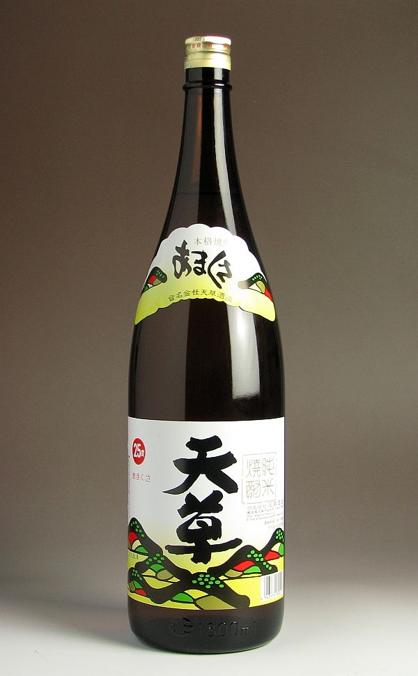 楽天市場】天草（あまくさ）25度1800ml 【天草酒造】【米焼酎 こめ焼酎