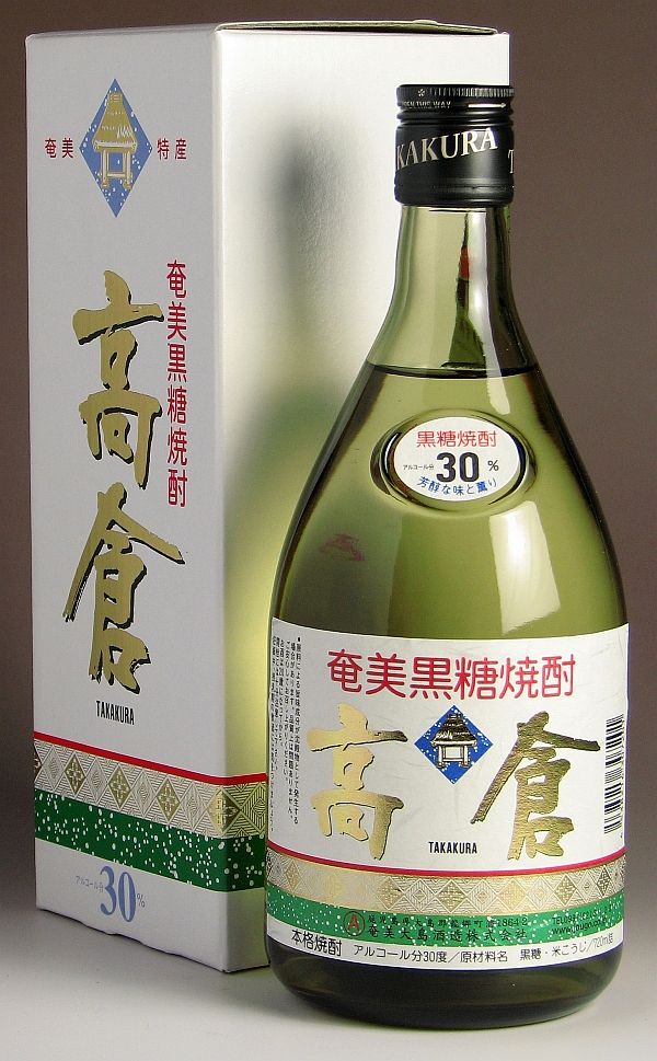 極古　奄美第一酒類　株　黒糖焼酎　高倉　720ml　40％　本格　焼酎　樫樽 樽貯蔵】高倉（たかくら） 720ml 30度 《奄美大島酒造（龍郷町