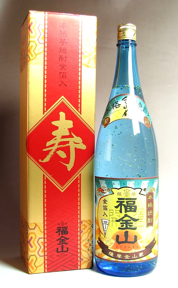 楽天市場】福金山「寿」金箔入り 25度720ml 【薩摩金山蔵】【芋