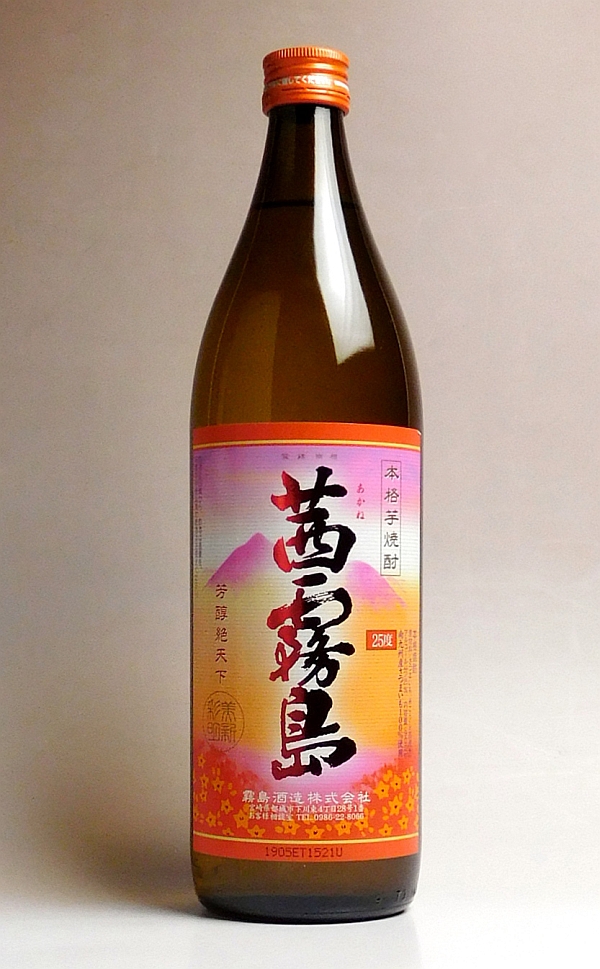 楽天市場】赤霧島 25度1800ml【霧島酒造】(芋焼酎 いも焼酎 鹿児島