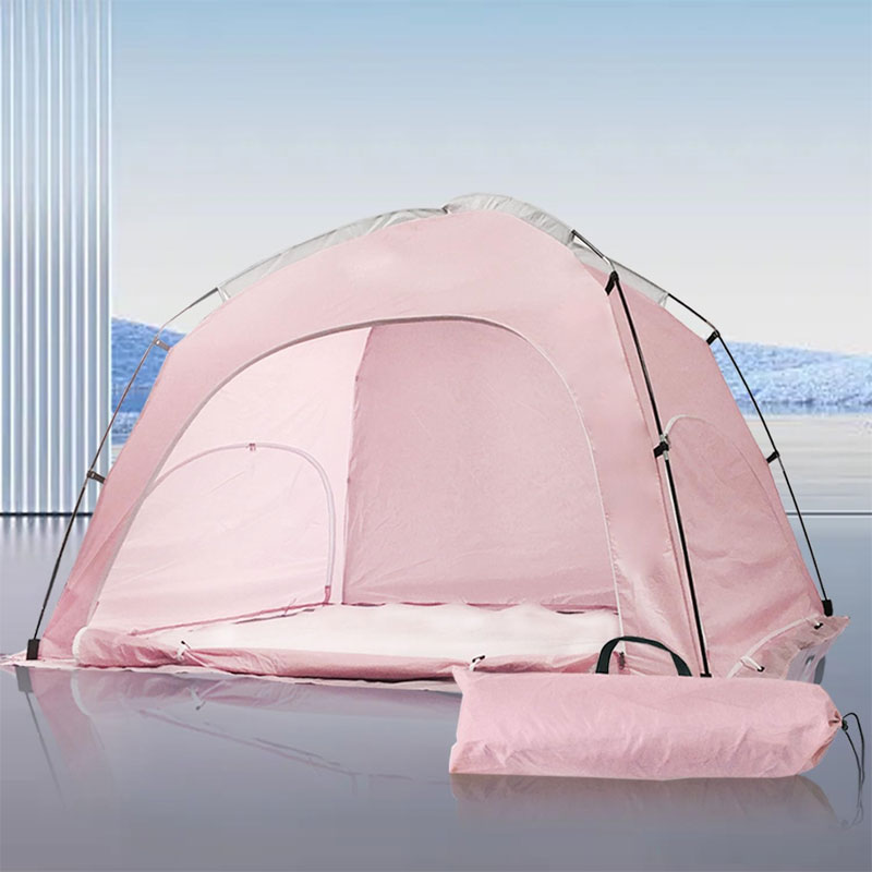 【新品！お買い得！】室内用テント ピンク色 068-1.jpg