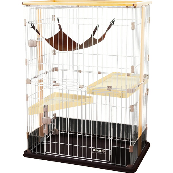 楽天市場】ウッドワンサークル キャット 2段 KJセット : ペットの専門