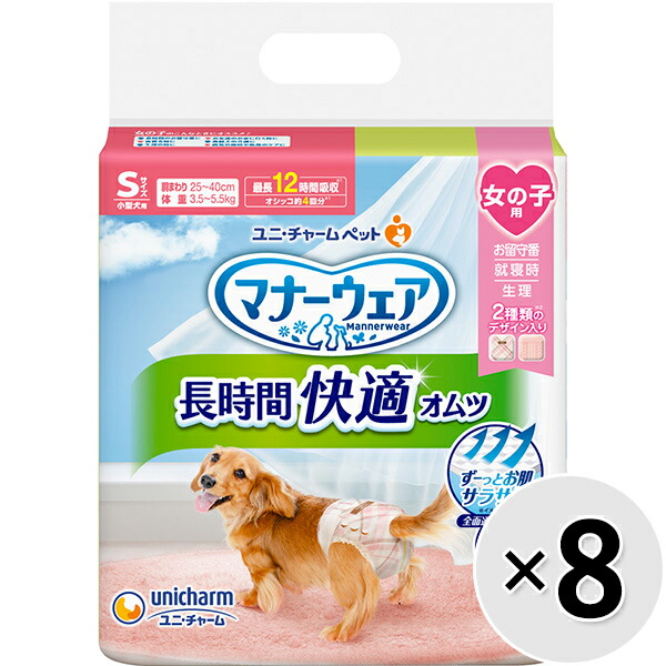 【入れもの売りわたす】折りかがみお召しもの 長時間好いたらしいオムツ 御姉さん用 S大きさ 32枚入×8コ