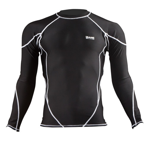 楽天市場】8A【ISAMI・イサミ】ロングスリーブラッシュガード ISU-02