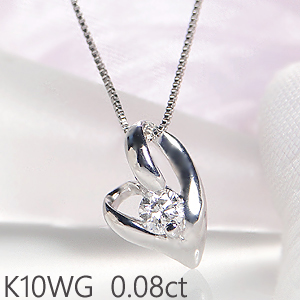 【楽天市場】【送料無料】K18WG/YG/PG【0.08ct】ダイヤモンド 