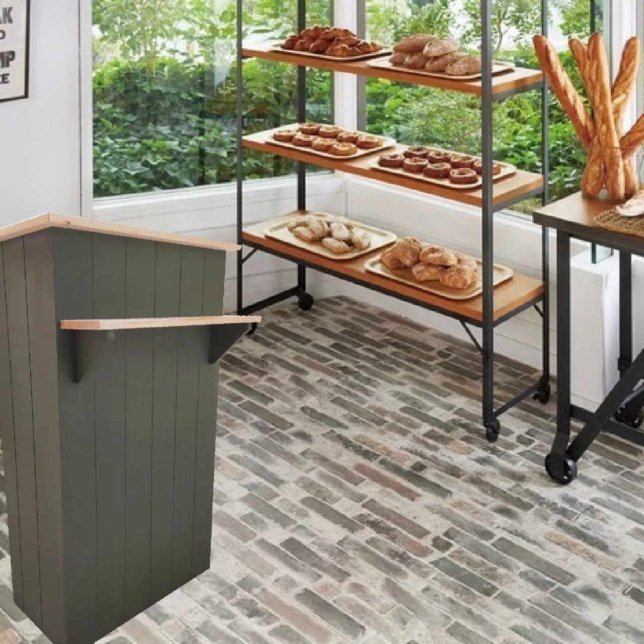 オーバーのアイテム取扱 レジカウンター おしゃれ スリム 完成品 受付 カウンター 接客 引出 荷物棚 木製 幅66x奥行35x高さ105cm シンプル 組立不要 日本製 別注可能 水性塗料 ハイカウンター 美容室 理容室 オフィス 会計 作業台 棚付き 台 業務用 可動棚 店舗