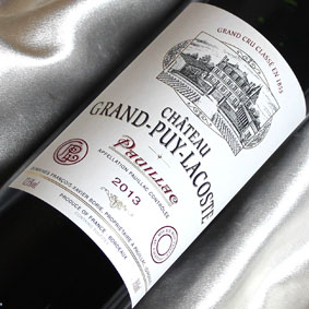 シャトー　グラン・ピュイ　ラコスト [2013] Chateau Grand Puy Lacoste [2013年] フランス/ボルドー/ポイヤック/赤ワイン/フルボディ/750ml｜ヒグチワイン Higuchi Wine