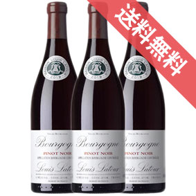 ルイ・ラトゥール ブルゴーニュ・ピノ・ノワール 750ml 3本セット　ケース販売 【正規品・取り寄せ品】 フランスワイン/ブルゴーニュ/赤ワイン/中口/ミディアムボディ/ 750ml × 3 【まとめ買い】【ケース売り】【業務用】【エノテカ】