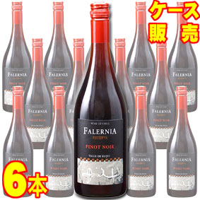 ピノ ノワール レセルバ 750ml　6本セット　ケース販売【正規品・取り寄せ品】ビーニャ ファレルニア チリワイン/赤ワイン/フルボディ/重口/ 750ml × 6 【まとめ買い】【ケース売り】【業務用】【稲葉】