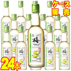 【サントネージュ ワイン】 梅ワイン 180ml 24本セット・ケース販売 【正規品・取り寄せ品】 日本ワイン/甘味果実酒/やや甘口/ 180ml × 24 /ピッコロサイズ 【お酒】【1cs】【まとめ買い】【ケース売り】【業務用】【国産ワイン】