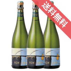 モンサラ　カバ・セミセック　オーガニック　3本セット Montsarra Cava Semi-Sec Organic バルディネット/スペインワイン/カヴァ/スパークリングワイン/辛口/ 750ml × 3 【 通販 販売】【まとめ買い 業務用 にも！】【モトックス】